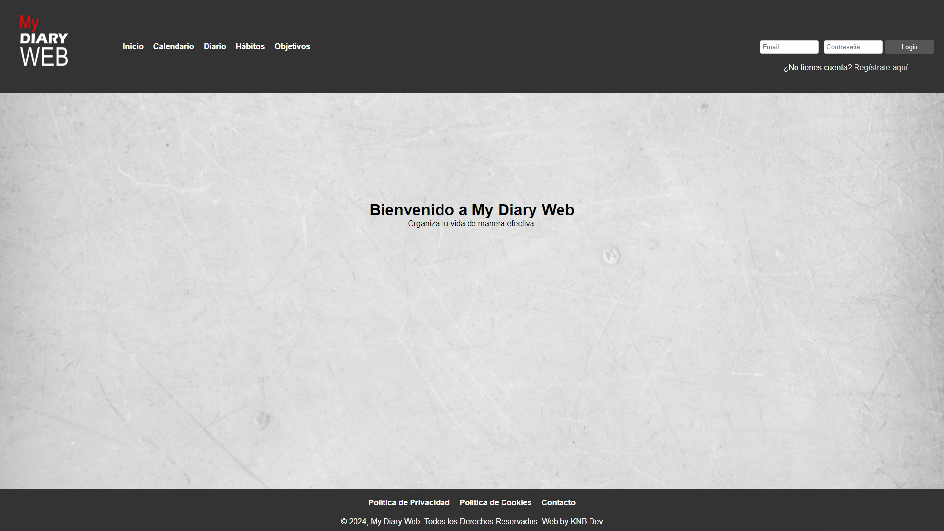 My Diary Web